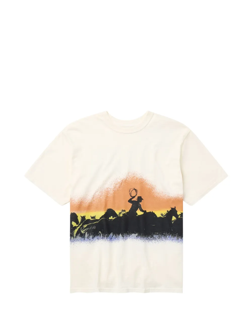 One Of These Days Driftin' Back graphic-print T-shirt - Toni neutri