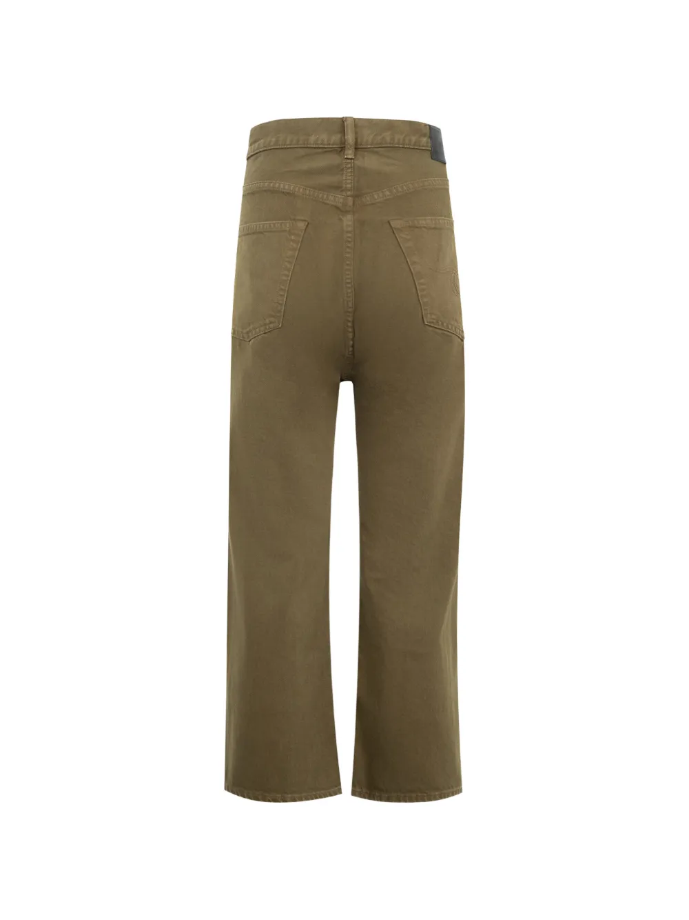 R13 Straight jeans Groen