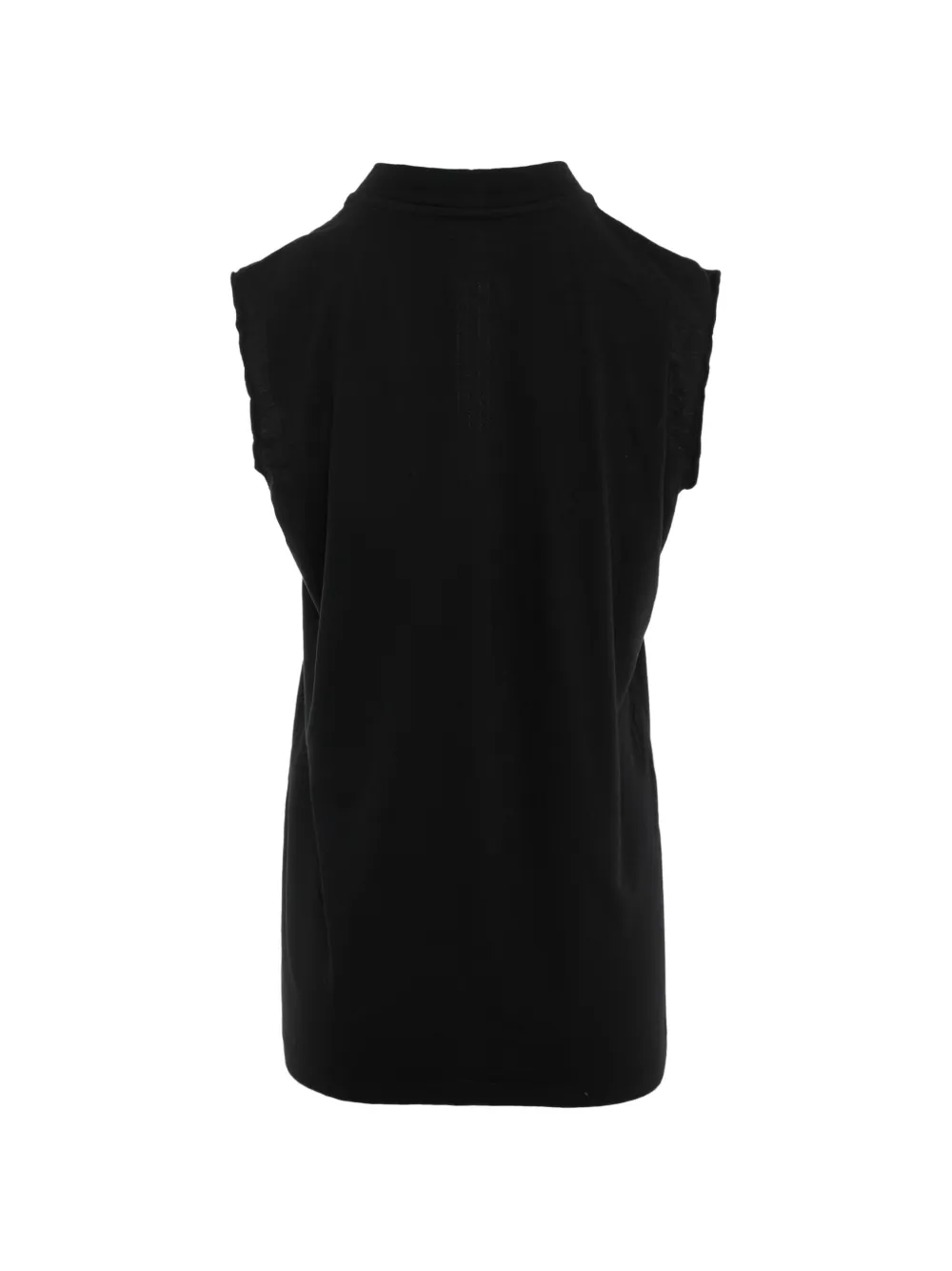 Rick Owens Mouwloos T-shirt met vlakken Zwart