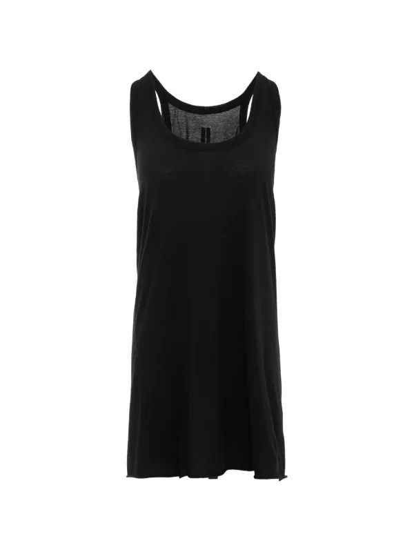 Rick Owens リブタンク Rick Owens リブトリム タンクトップ | ブラック | FARFETCH JP
