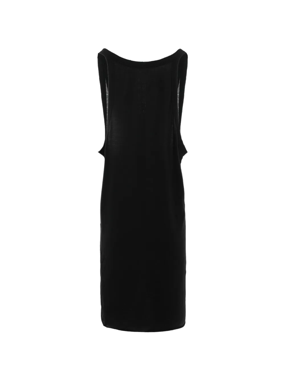 Rick Owens Tanktop met geribbelde afwerking Zwart