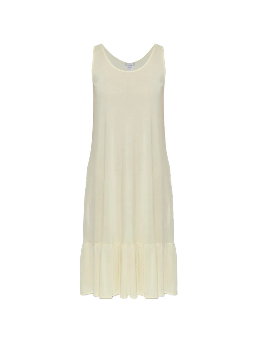 Hanro Isabella ruffled sleeveless nightdress - Nude