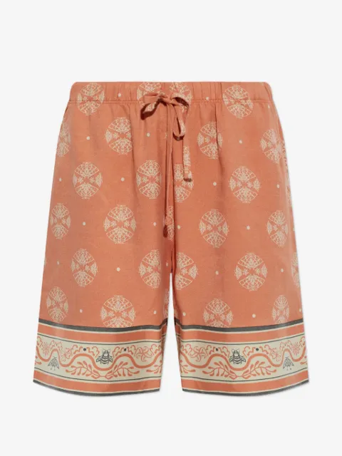 Hanro printed drawstring shorts