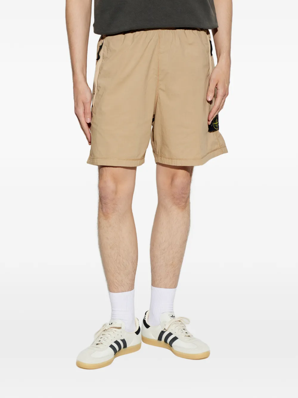 Stone Island Paracadute shorts Beige