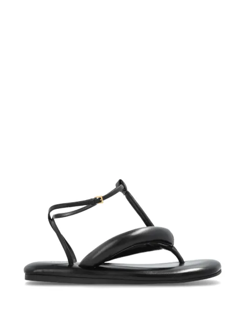 Givenchy Boudoir padded leather flip-flops 
