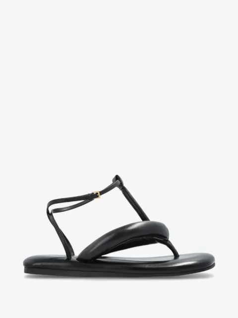 Givenchy flip flops Boudoir con piel capitonada
