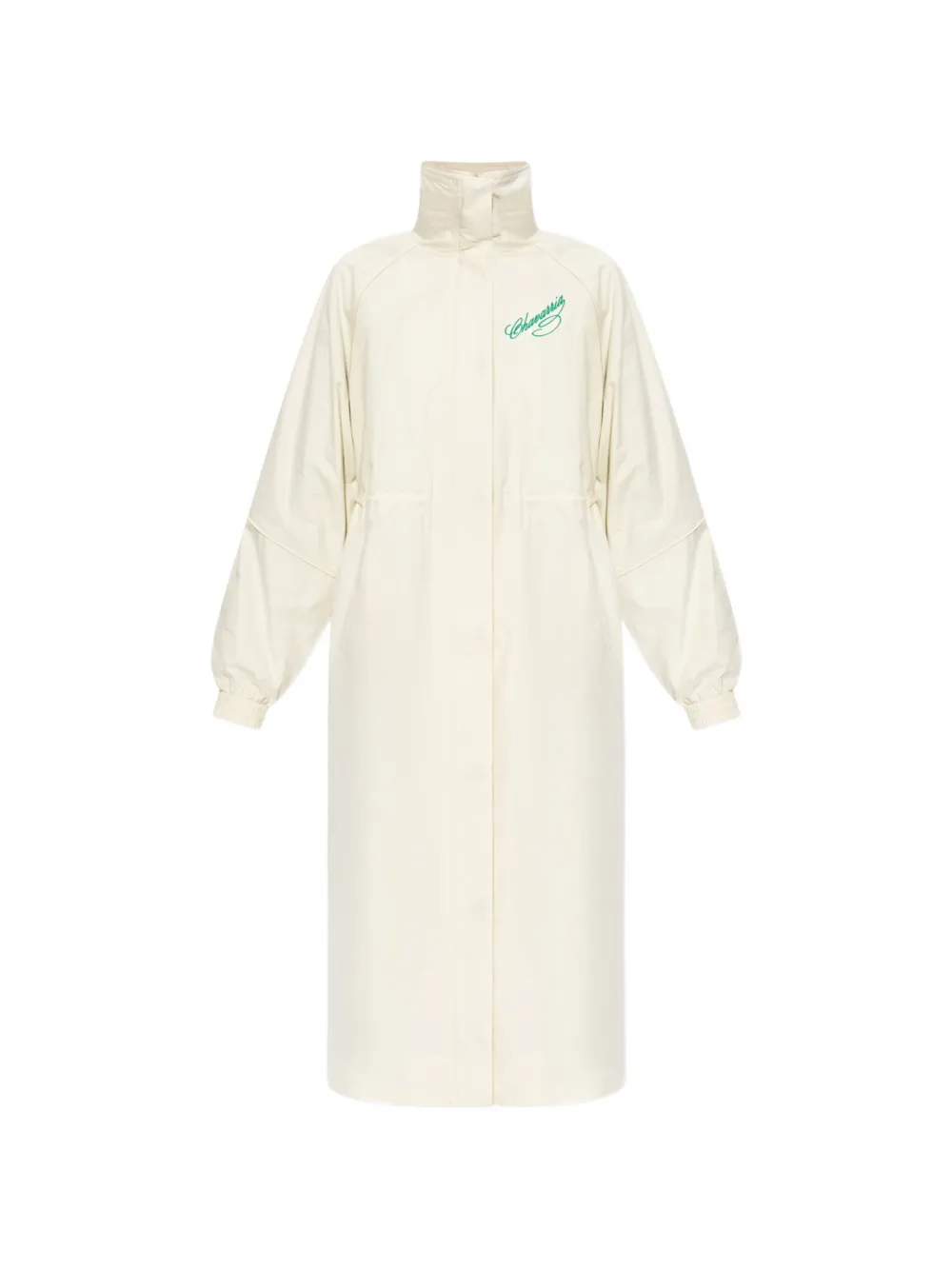 Willy Chavarria logo-embroidered drawstring jacket - Toni neutri