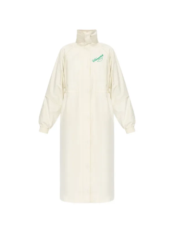 Willy Chavarria Logo-embroidered Drawstring Jacket in Neutrals