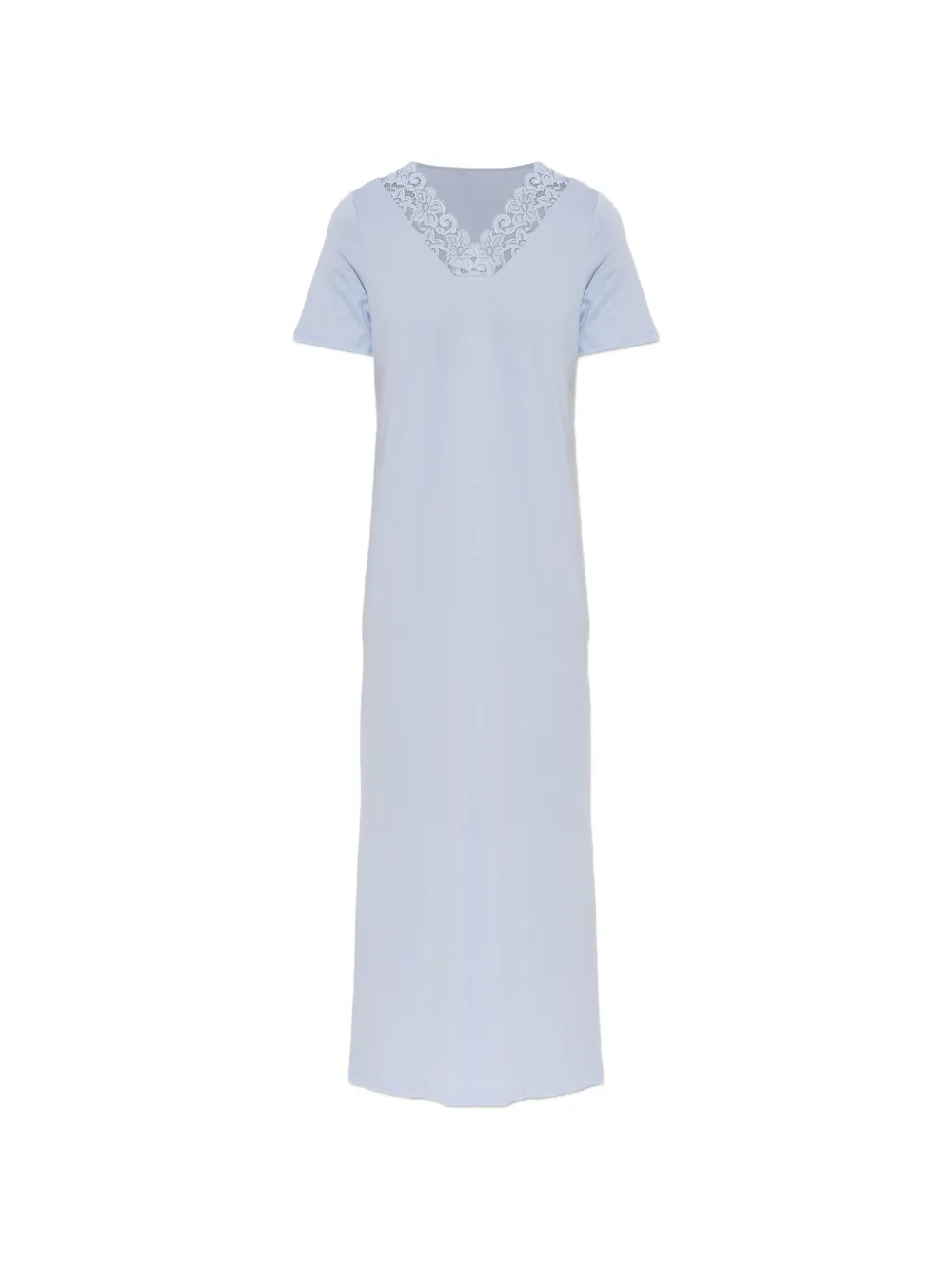 Hanro lace-trim nightdress - Blu