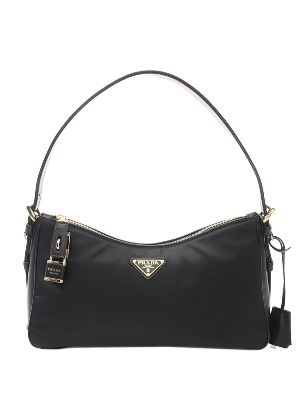 Prada Pre-Owned 2010-2026 Vitello shoulder bag - Nero