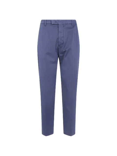 michael coal cotton-twill trousers