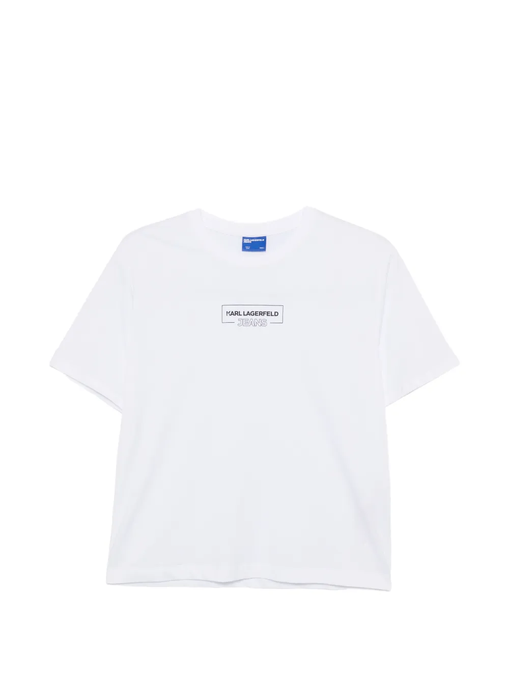 Karl Lagerfeld Jeans logo-print T-shirt - Bianco