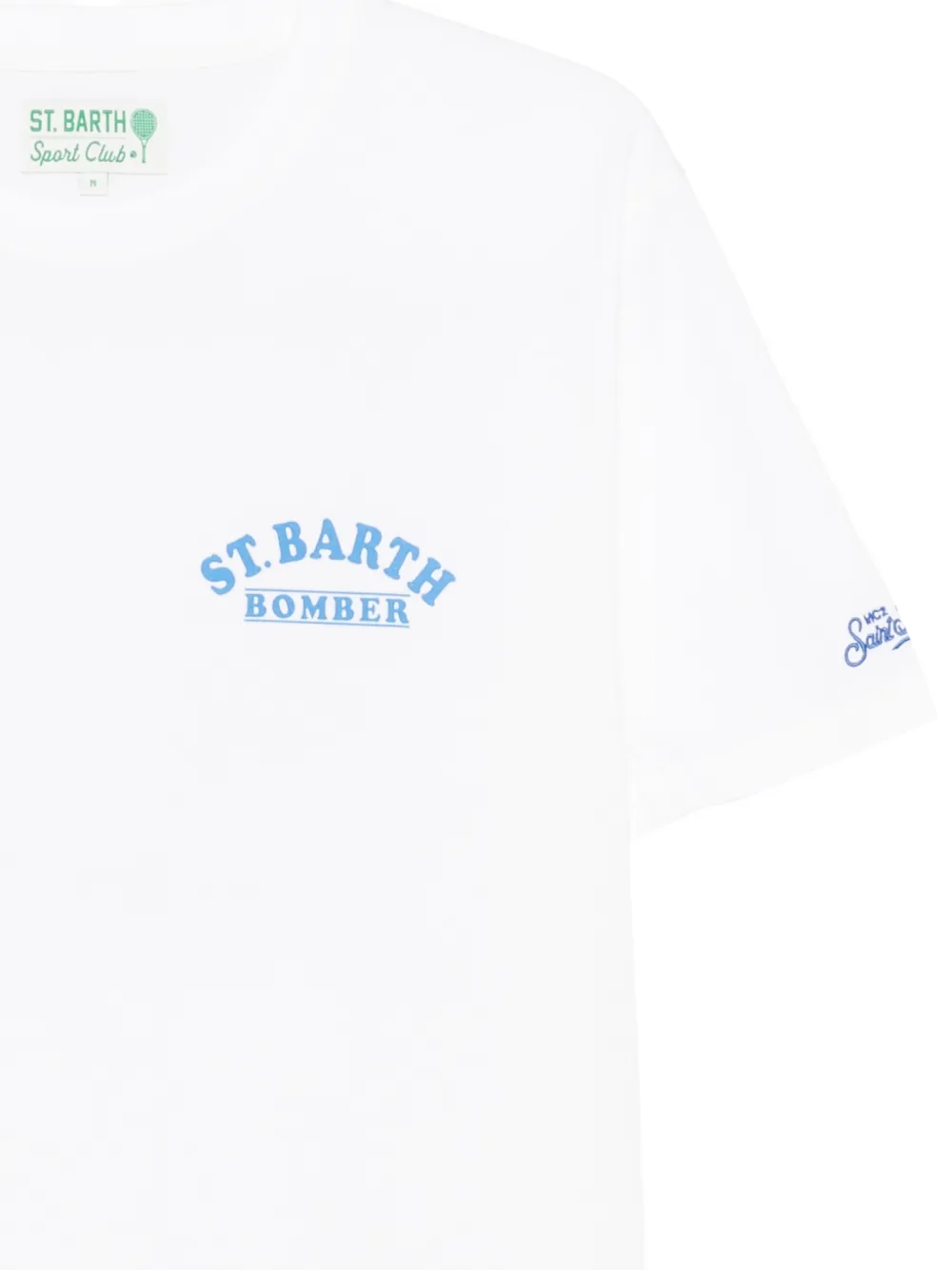 MC2 Saint Barth x Peanuts Portland T-shirt met grafische print Wit