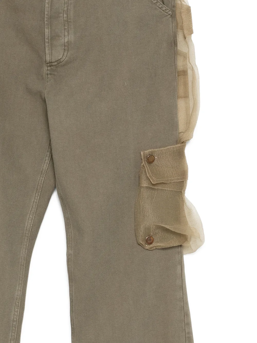 Magliano Cargo broek met tulen laag Groen