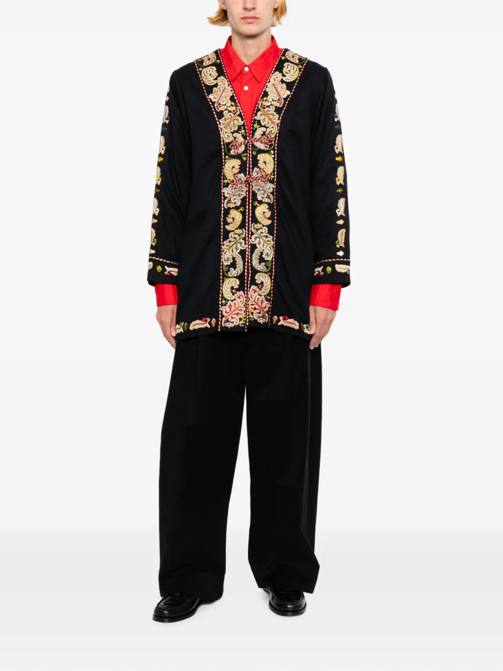  Bode Feather Runner Jacket - Nero 