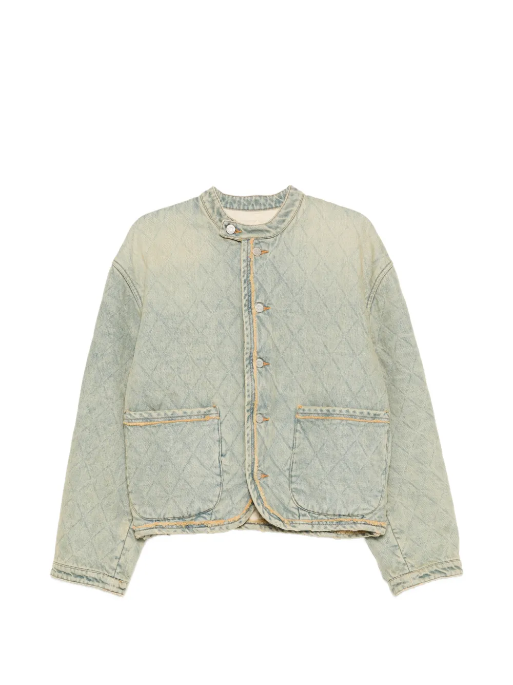 Magliano quilted denim jacket - Blau