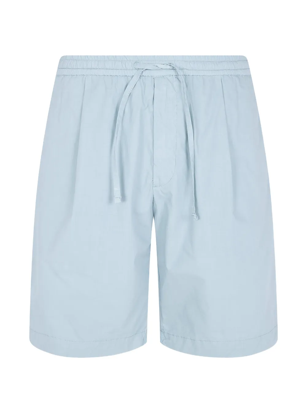 michael coal drawstring pleated track shorts - Blue