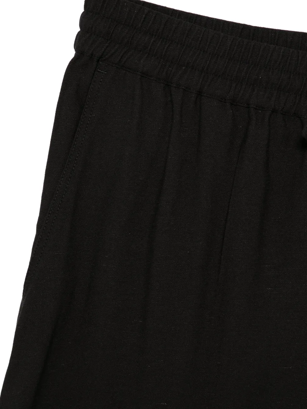 Karl Lagerfeld Jeans Shorts met trekkoordtaille Zwart