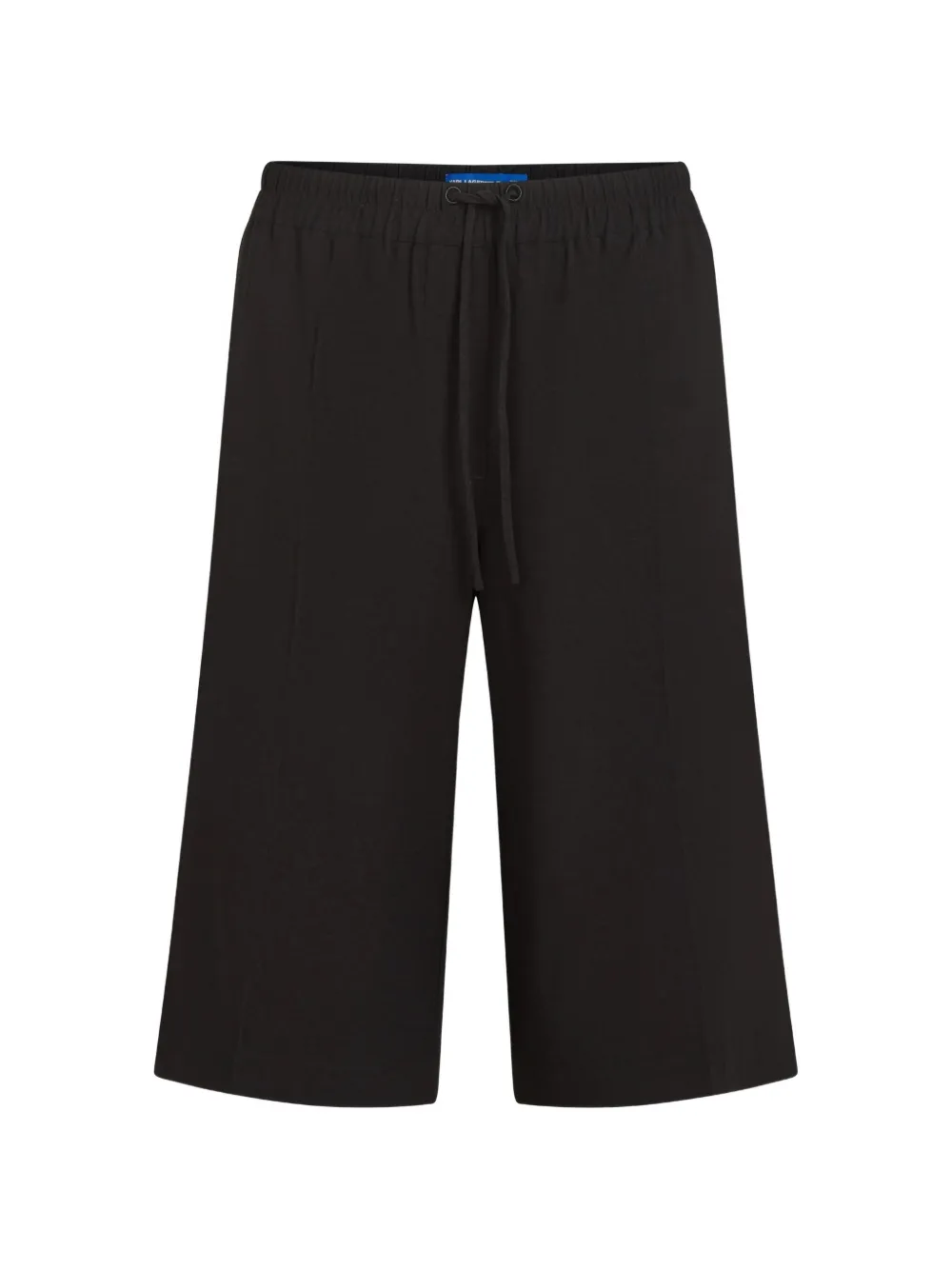 Karl Lagerfeld Jeans Shorts met trekkoordtaille Zwart