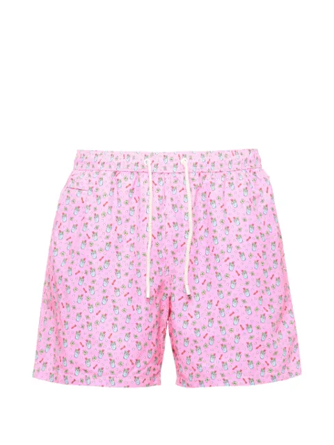 MC2 Saint Barth Lighting micro fantasy graphic-print swim shorts