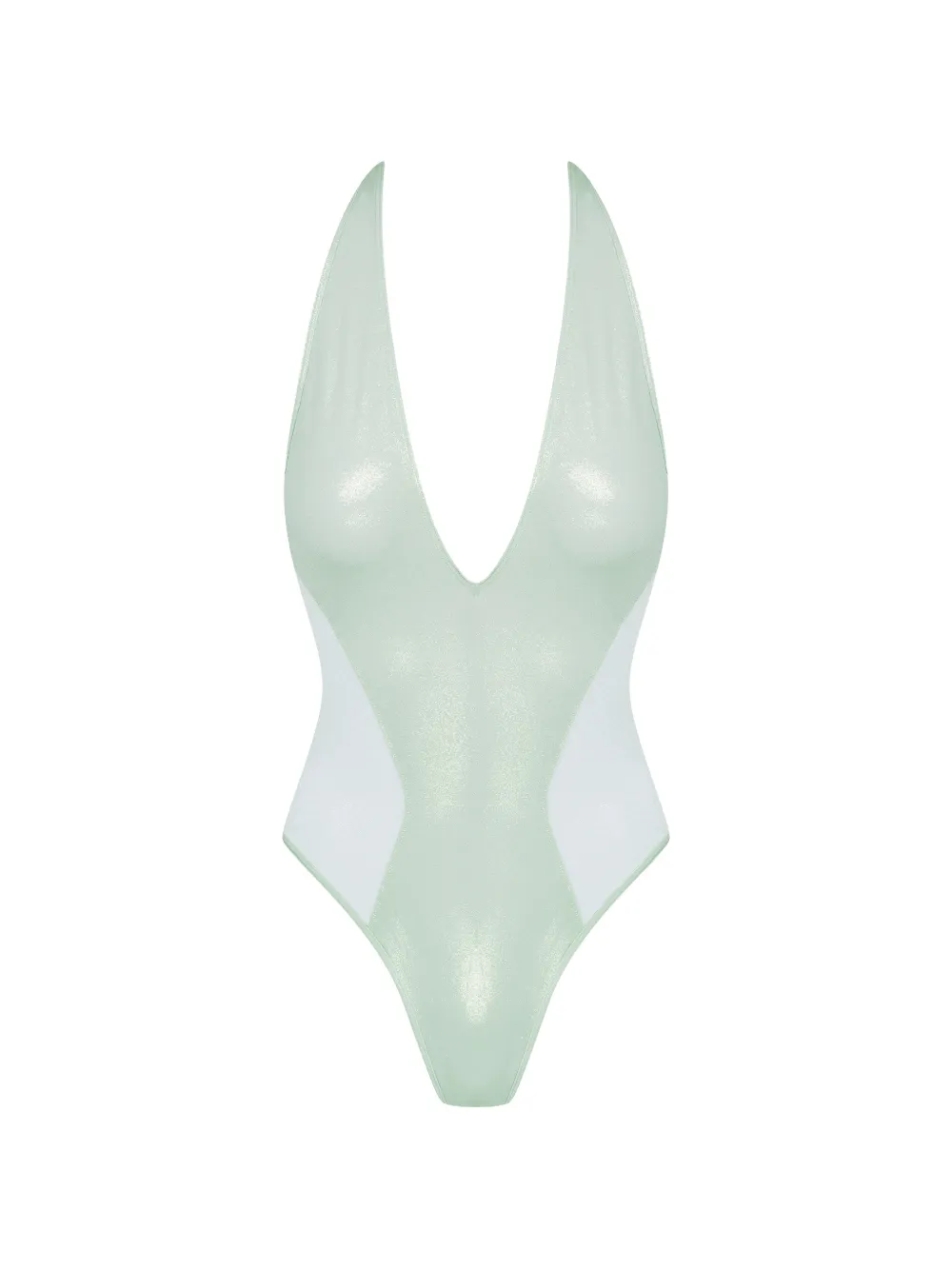 Maison Close Minuit swimsuit - Grün