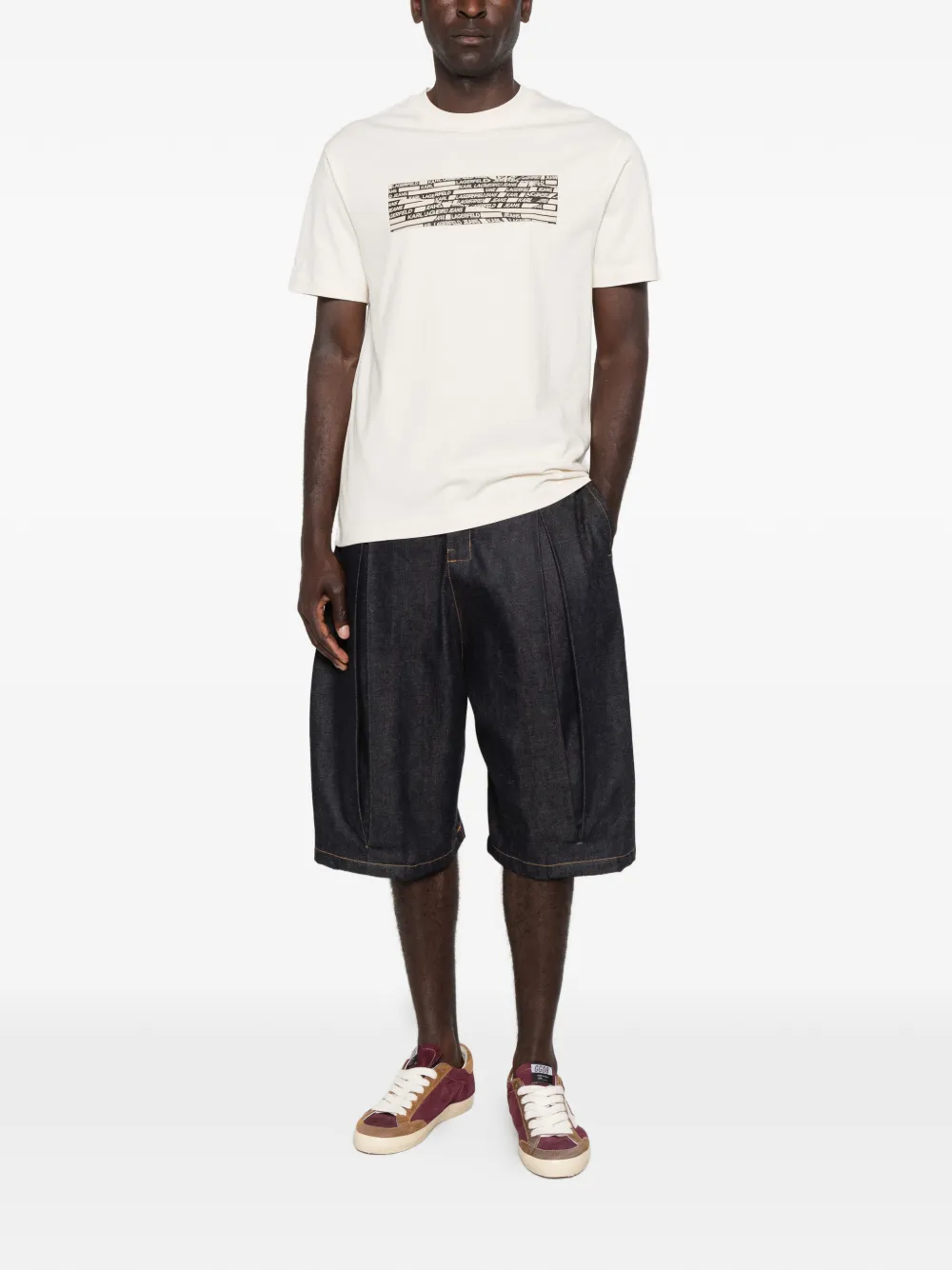 Karl Lagerfeld Jeans T-shirt Beige