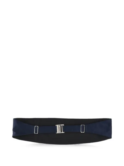 Corneliani pleated satin cummerbund