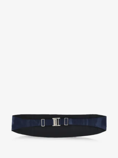 Corneliani pleated satin cummerbund