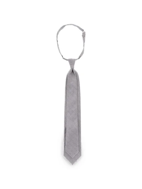 Corneliani geometric-print adjustable-collar tie