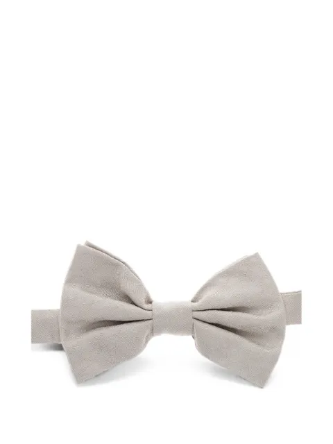 Corneliani geometric-pattern bow tie