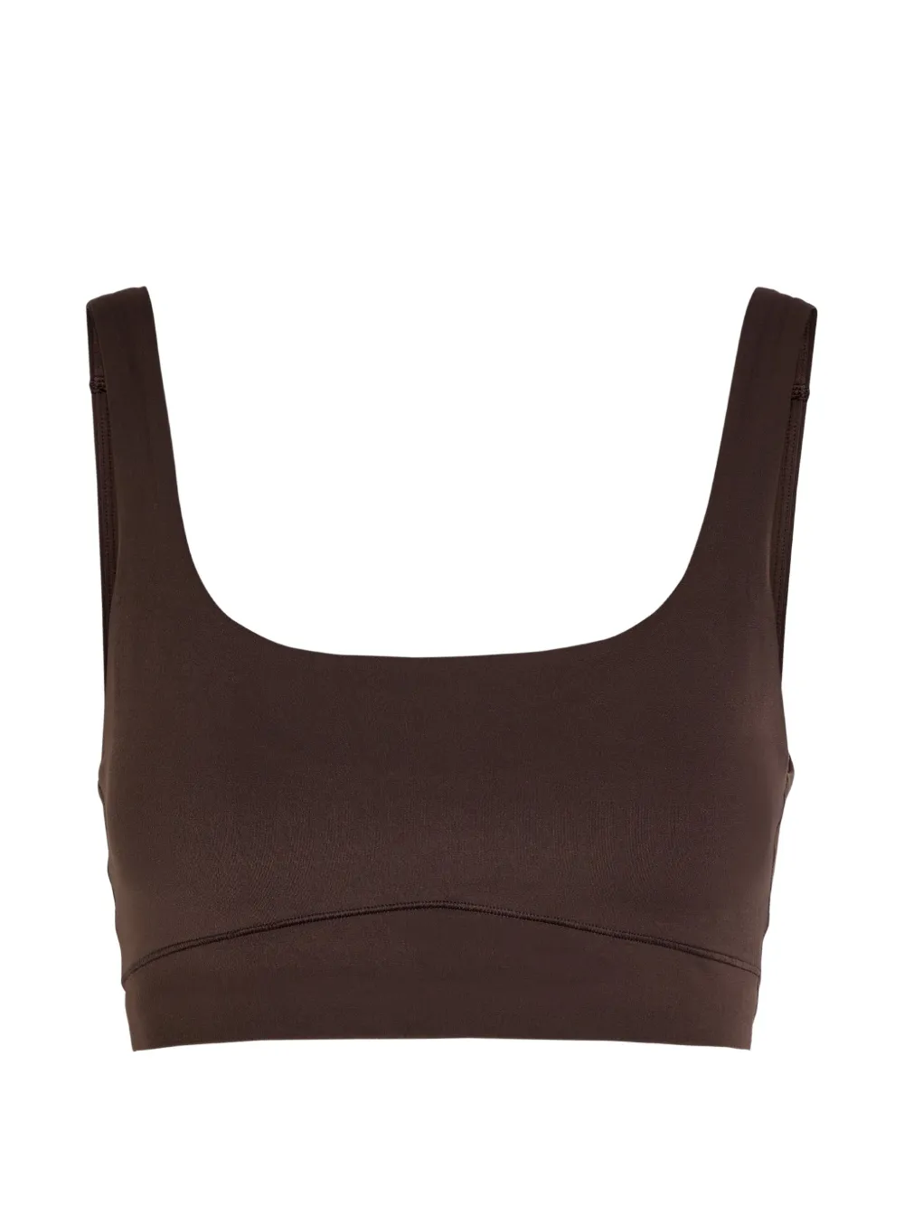 VUORI scoop-neck sports bra - Braun