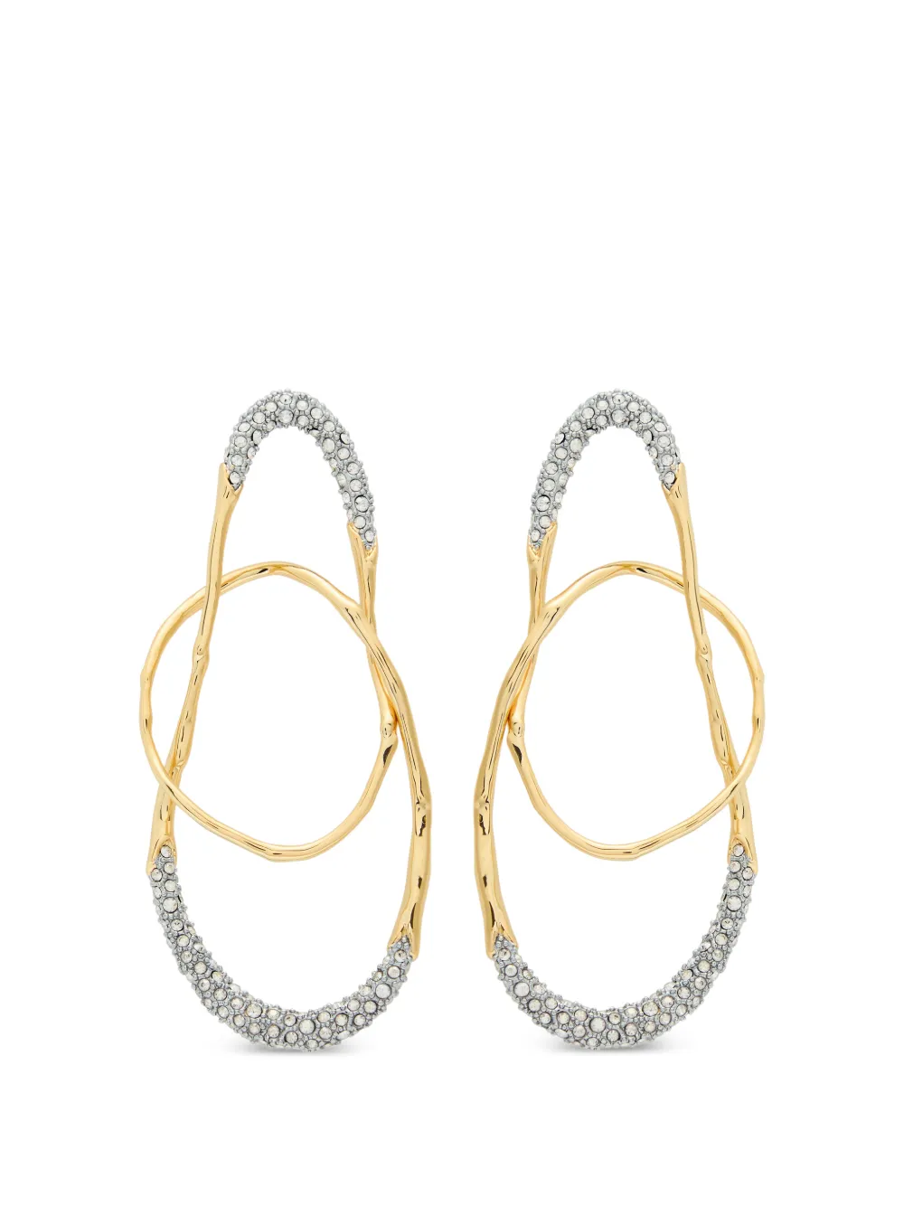 Alexis Bittar Solanales crystal-embellished earrings - Oro