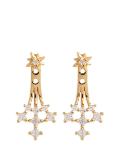 Astrid & Miyu Cosmic crystal-embellished earrings