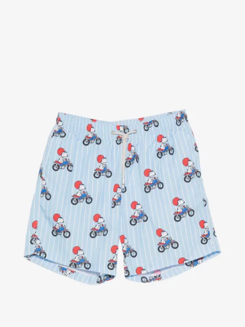 MC2 Saint Barth shorts de playa con estampado Snoopy