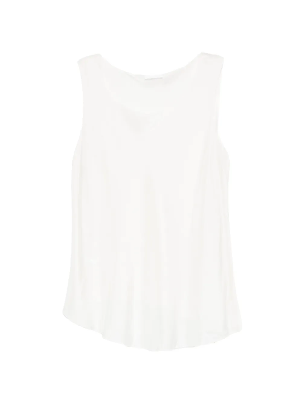 SUSANNE BOMMER sleeveless satin top - Blu