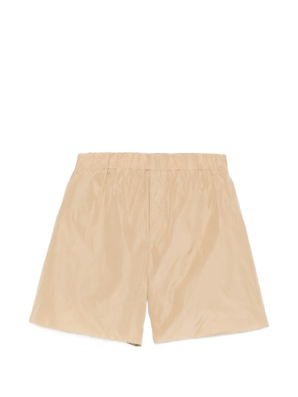 SUSANNE BOMMER elasticated-waist wide-leg shorts - Neutrals