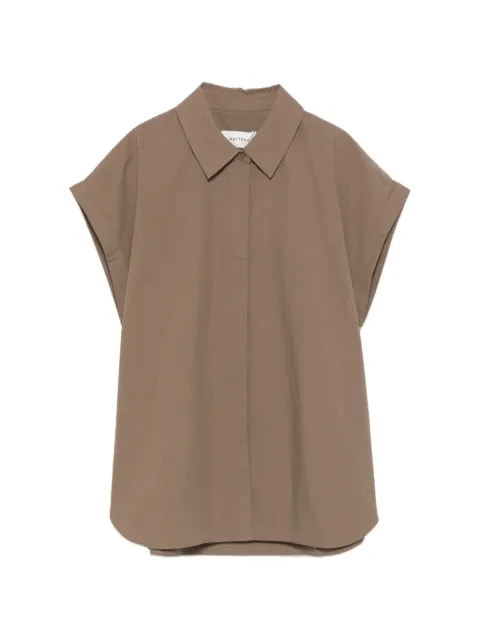 Matteau camisa manga corta con botones ocultos