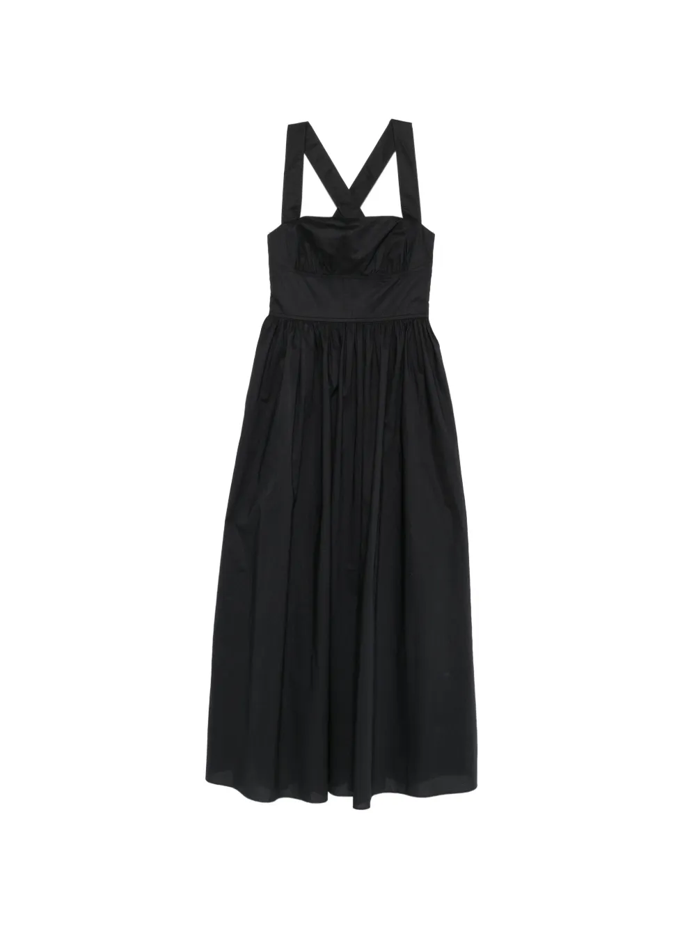 Matteau sleeveless midi dress - Nero