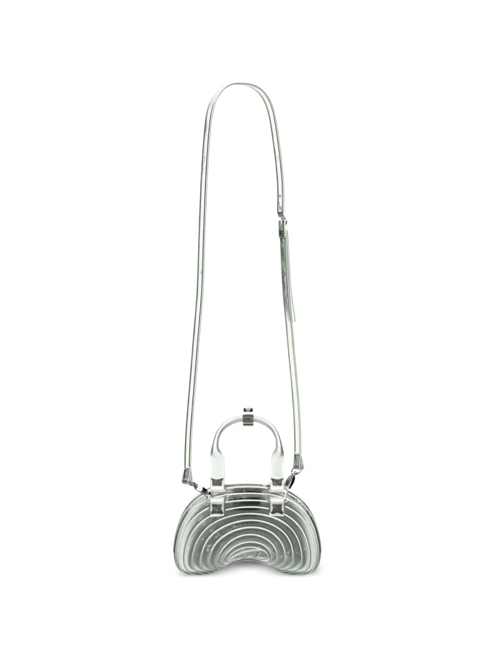 Diesel x Melissa Borsa a spalla Quantum Dome - Argento