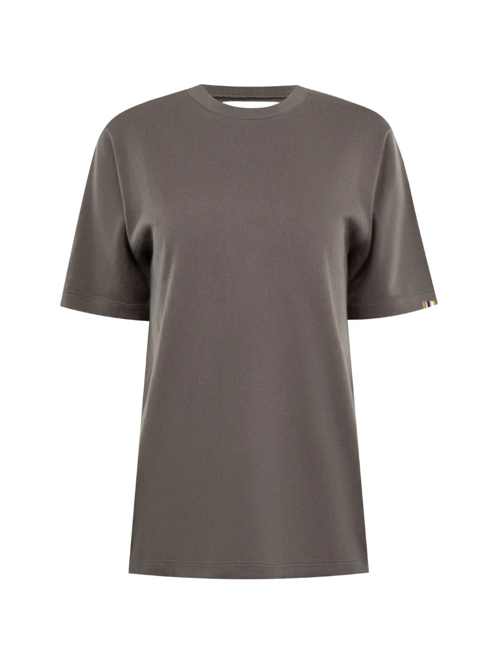 extreme cashmere James cut-out t-shirt - Marrone