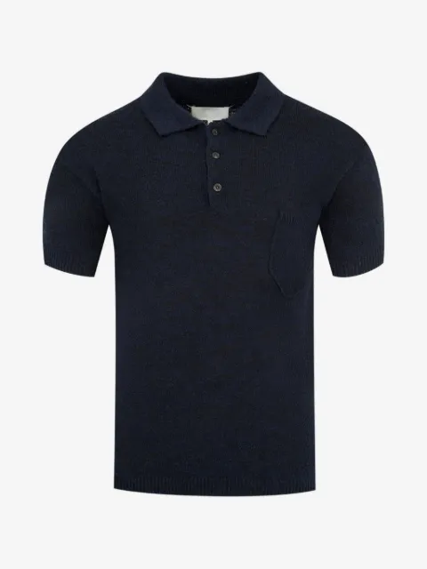 Maison Margiela playera tipo polo manga corta