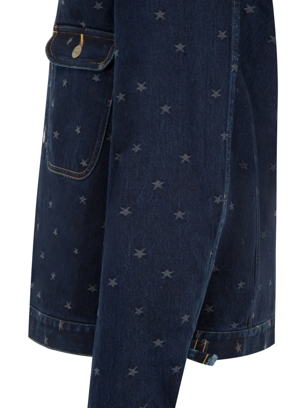 Needles Denim jack Blauw
