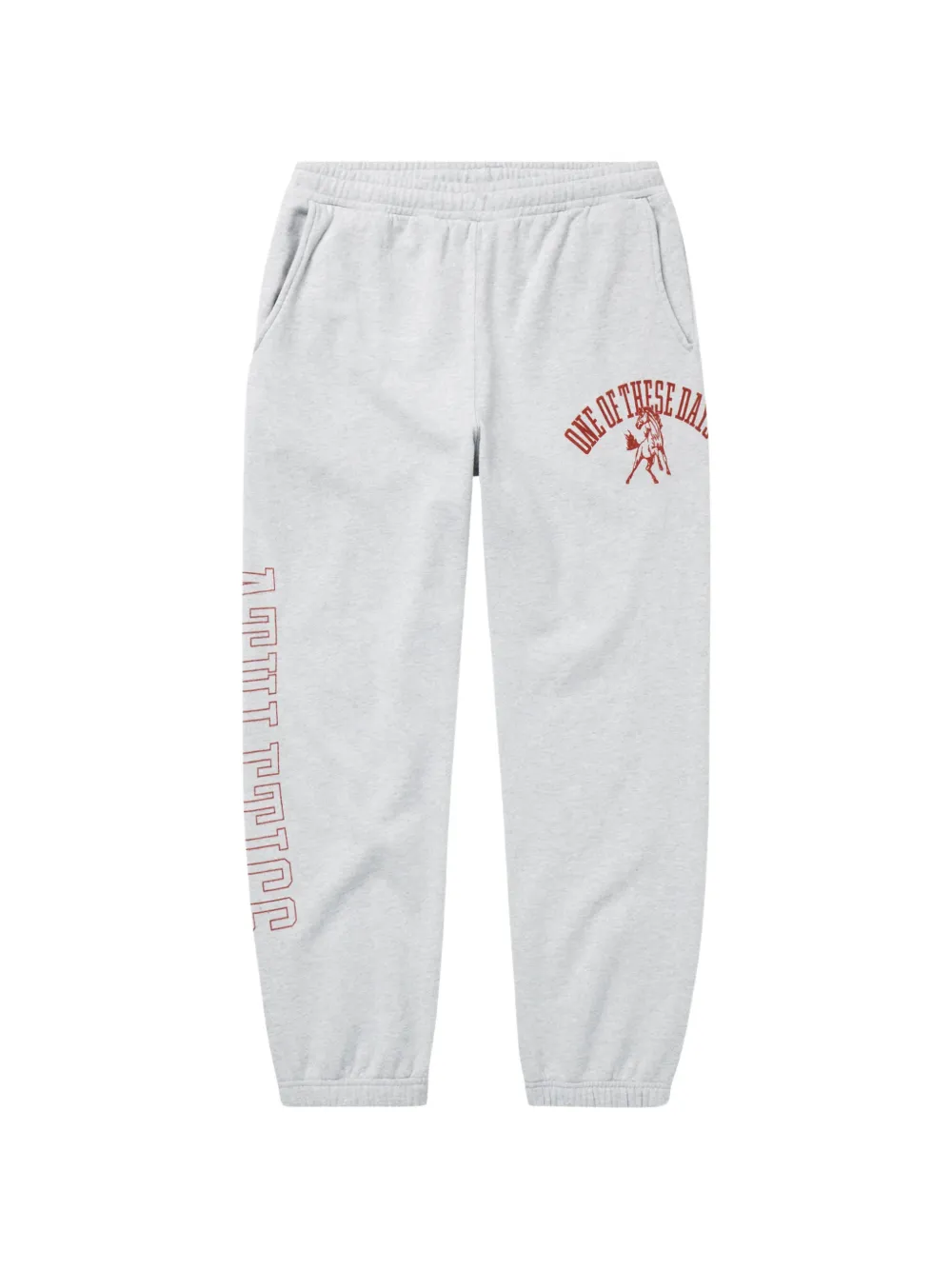 One Of These Days Mustang Athetics logo-print track pants - Grigio