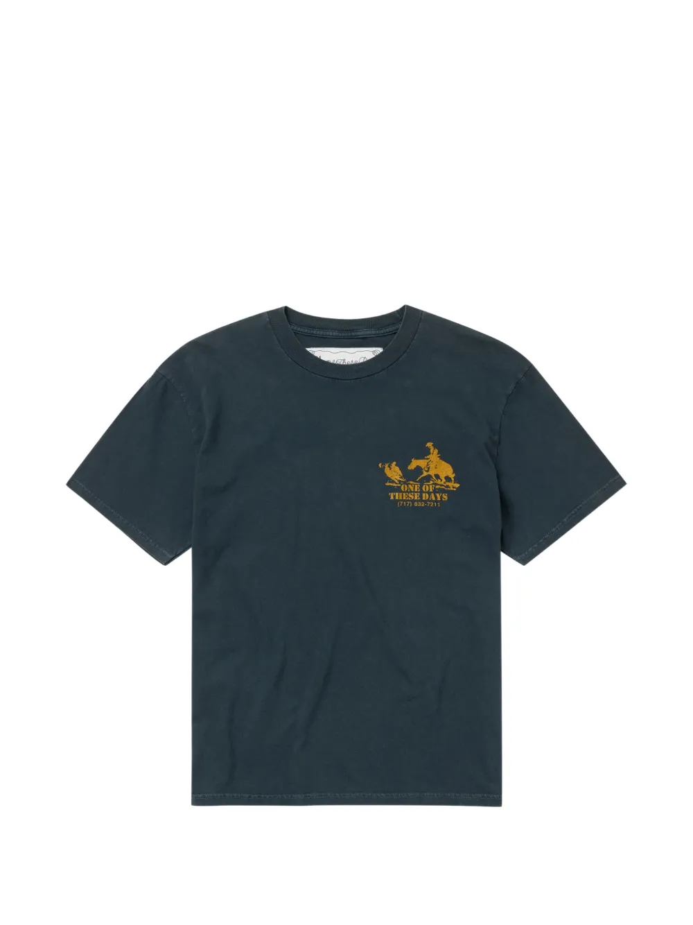 One Of These Days Round Up T-shirt - Nero