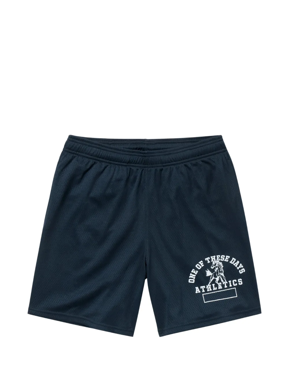 One Of These Days Mustang Athletics shorts - Blu