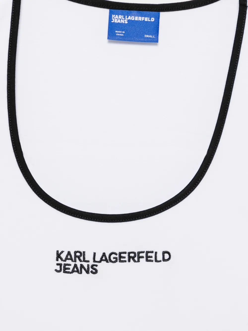 Karl Lagerfeld Jeans Cropped top Wit