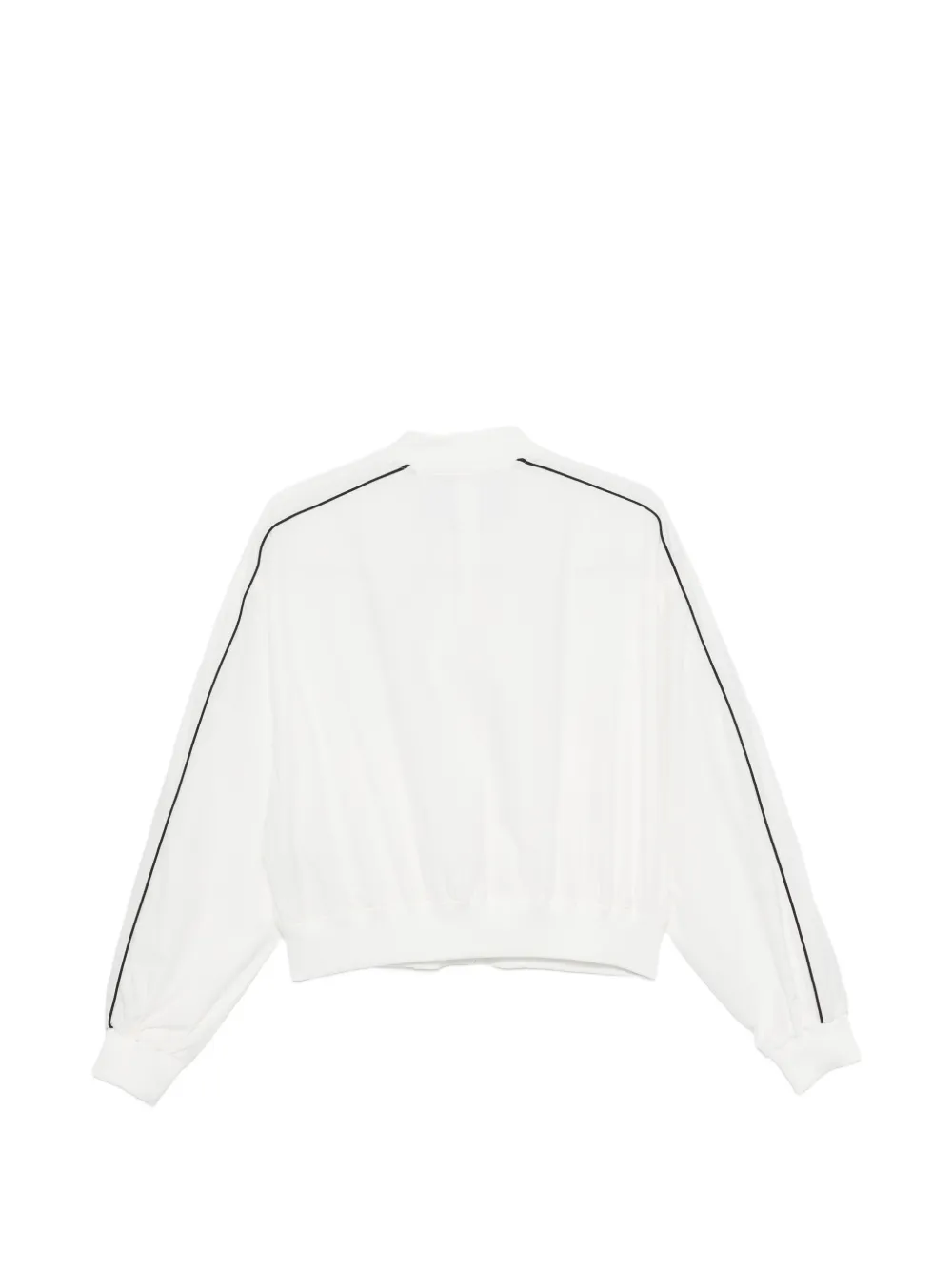 Karl Lagerfeld Jeans Bomberjack met logoprint Wit