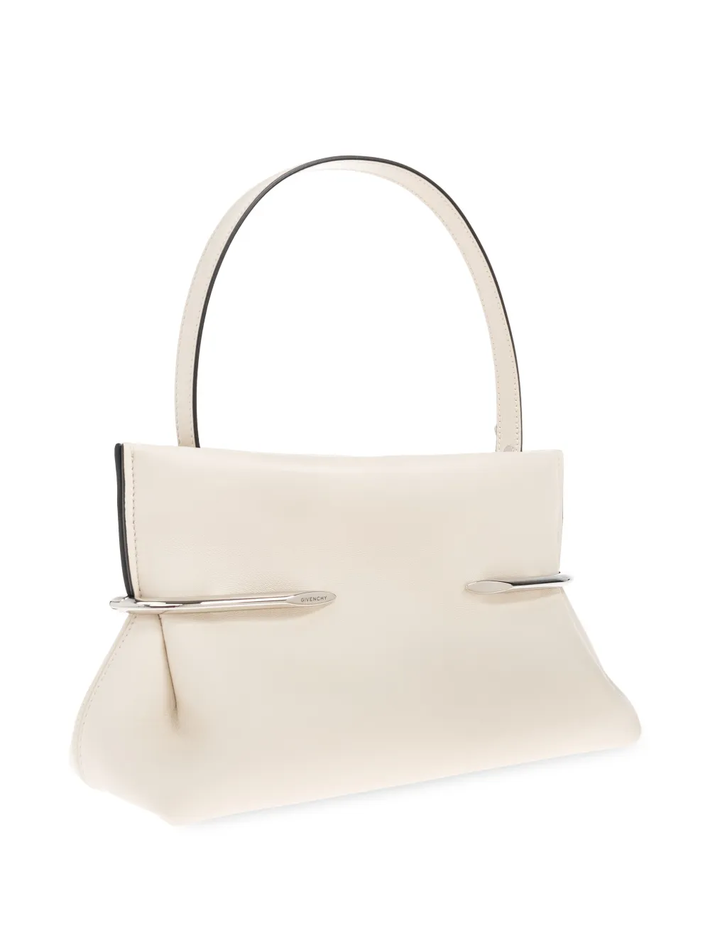 Givenchy Pinch Soft clutch van nappa leer Beige