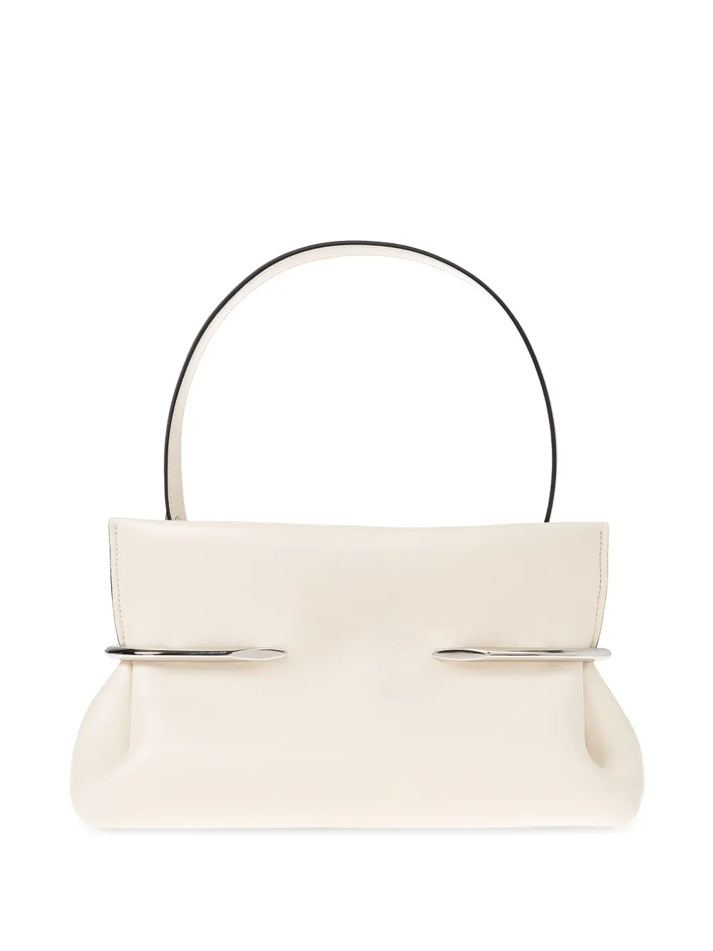 Givenchy レザーハンドバッグ | ニュートラル | FARFETCH JP