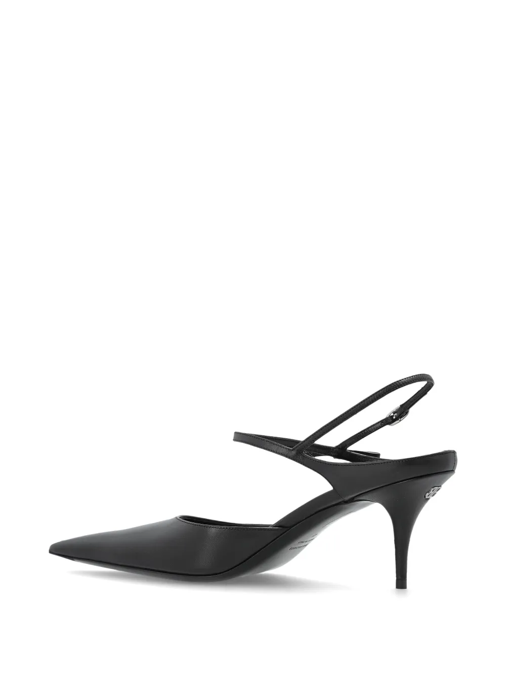 Balenciaga Avenue slingback pumps met strikdetail Zwart